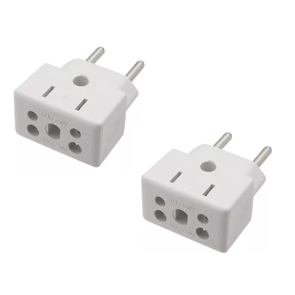 ADAPTADOR 2P 10A - 20A - Imagem 2