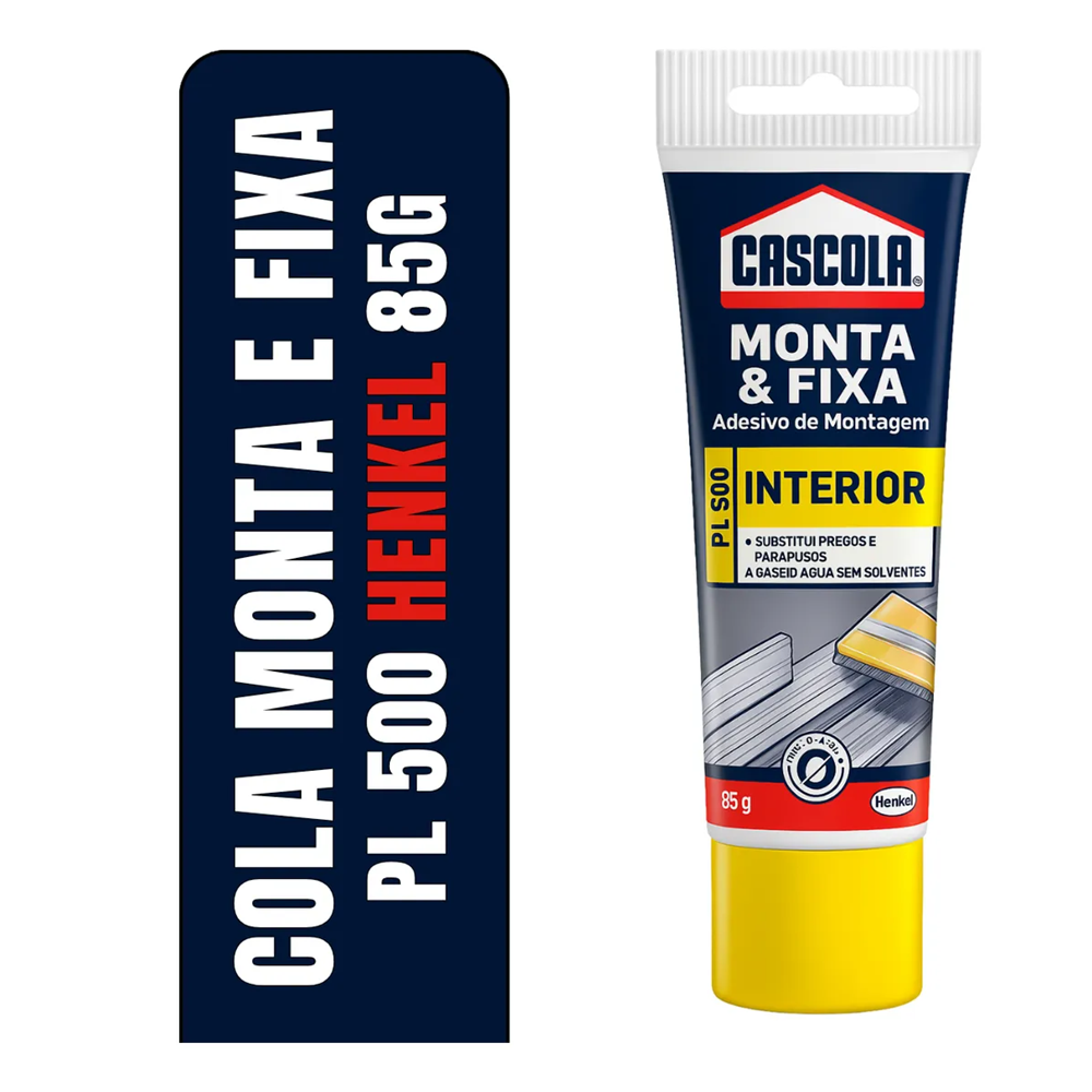 ADESIVO COLA MONTA E FIXA 85GR - Imagem 2