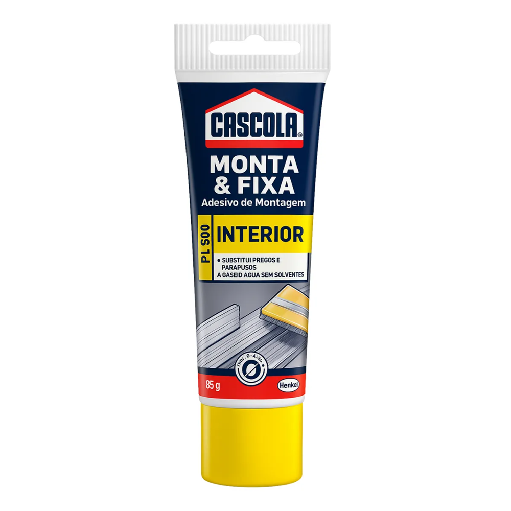 ADESIVO COLA MONTA E FIXA 85GR