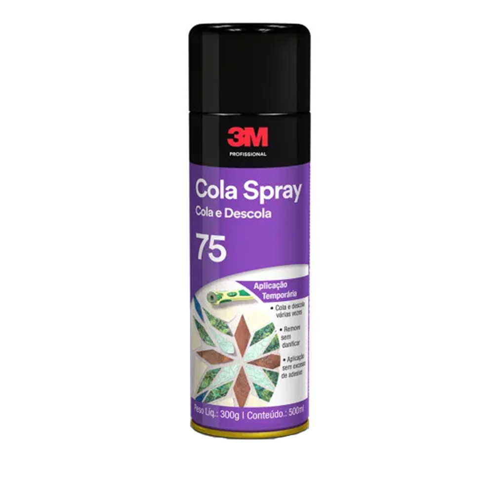 ADESIVO COLA SPRAY 75 300G 3M