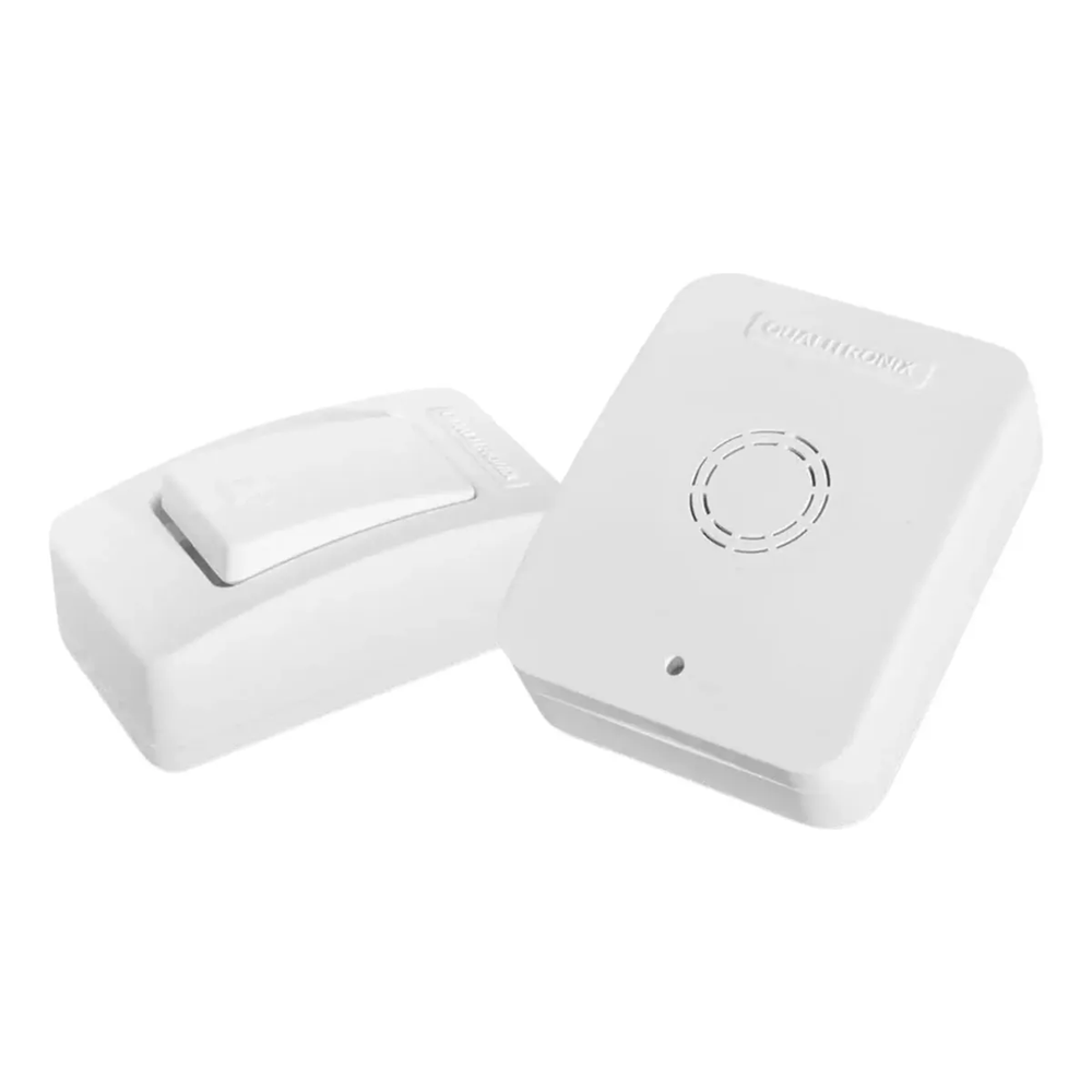 CAMPAINHA ELETRÔNICA SEM FIO 150MTS BIVOLT QUALITRONIX