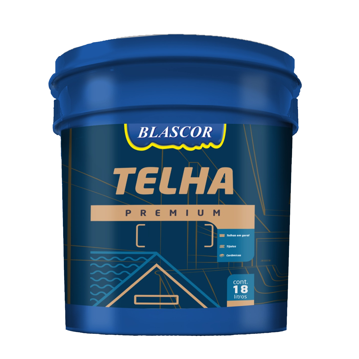 IMPERMEABILIZANTE TELHA 18L BLASCOR