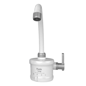 TORNEIRA ELÉTRICA PRATIK 4 TEMPERATURAS BRANCA/CROMADA 4800W